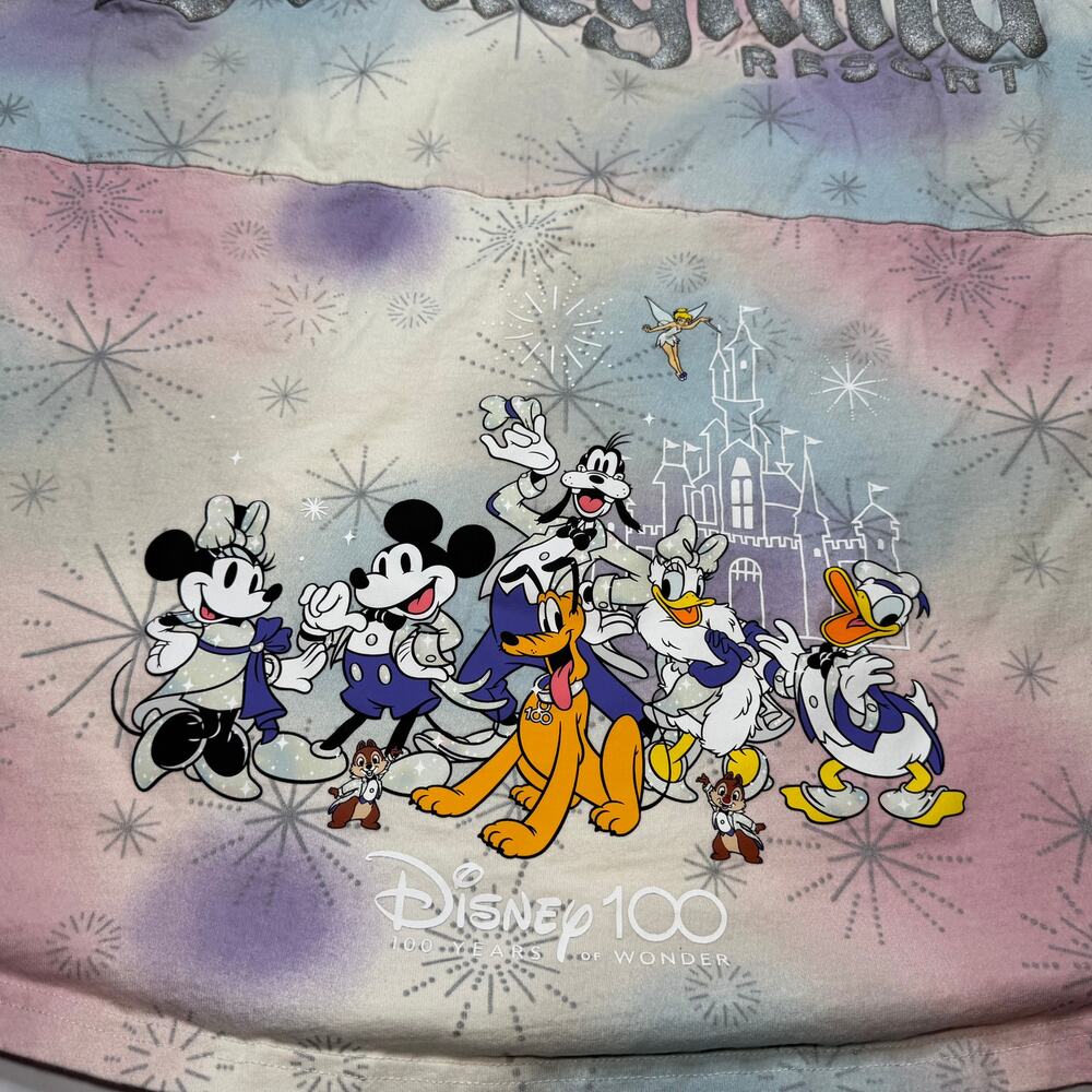 Disney Spirit Jersey Mickey & Friends 100 years Disney World Tie Dye adult XXL - Picture 9 of 12